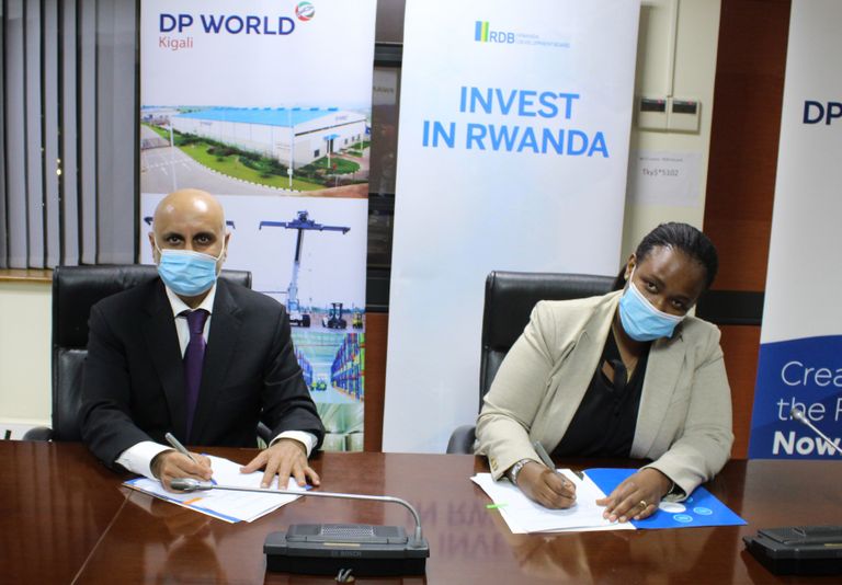 موانئ دبي العالمية توقع مذكرة تفاهم لتسريع التجارة الدولية في رواندا