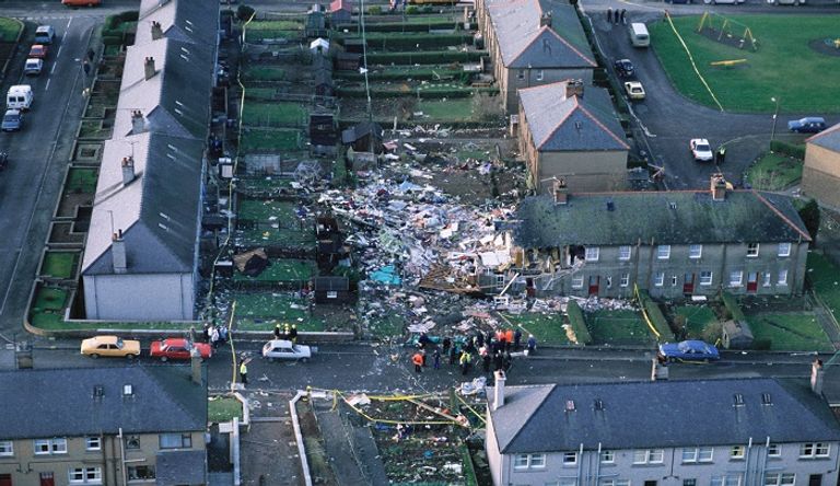 حطام طائرة لوكربي - أرشيفية