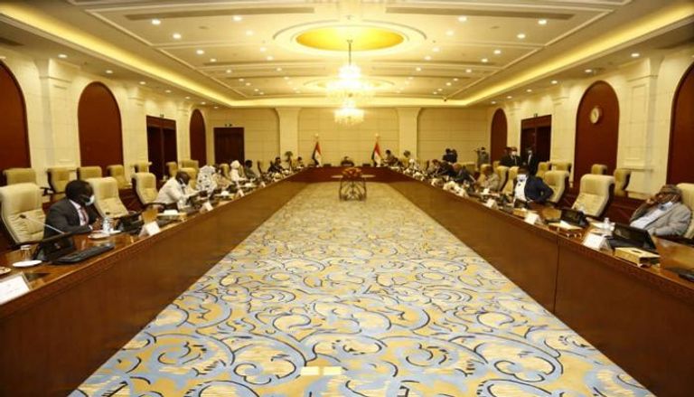 الاجتماع الأول لمجلس شركاء الحكم في السودان