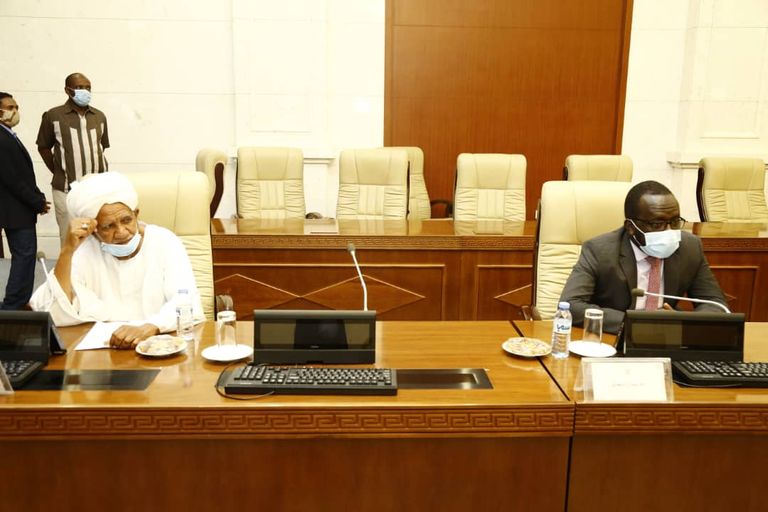 الاجتماع الأول لمجلس شركاء الحكم في السودان