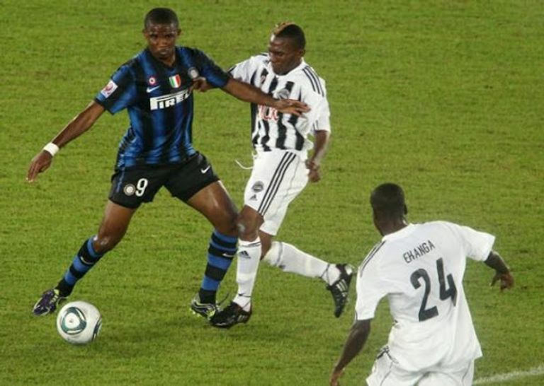 مازيمبي وإنتر في 2010