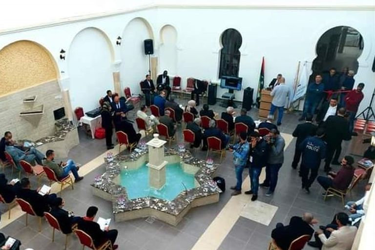 حوش الكيخيا في بنغازي الليبية