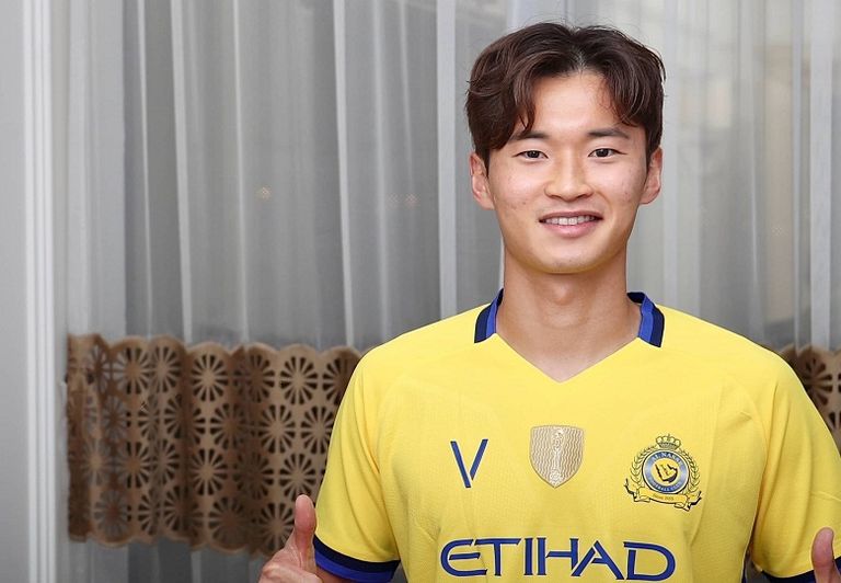 كيم جين سو لاعب النصر السعودي فريق النصر السعودي