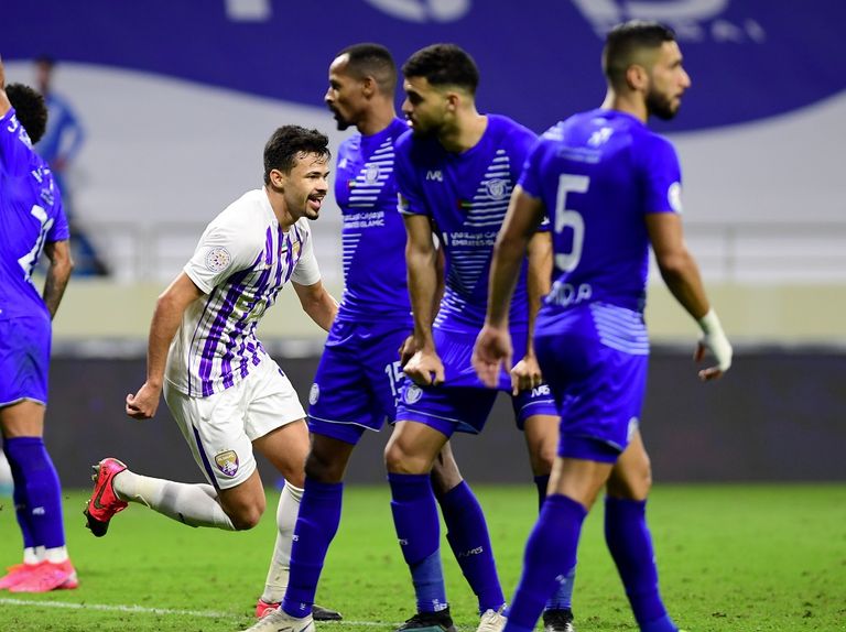 العين فاز على النصر في الدوري الإماراتي