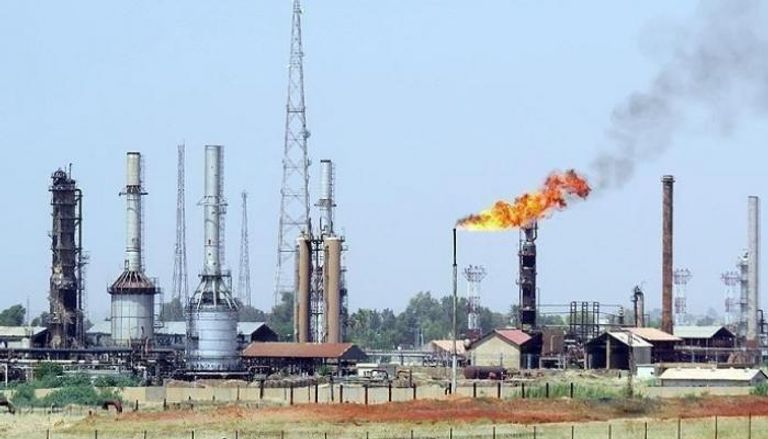 أحد حقول النفط في ليبيا