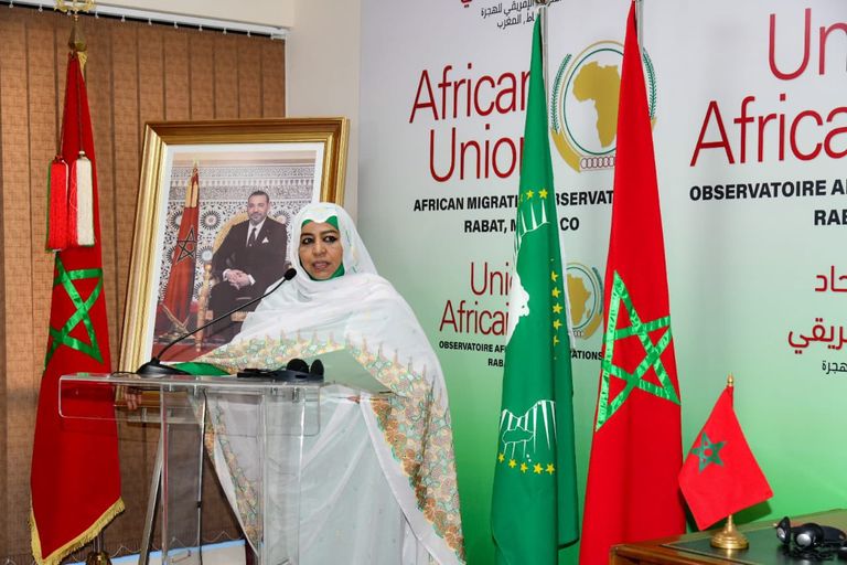 ناصر بوريطة وأميرة الفاضل يفتتحان المرصد الأفريقي للهجرة