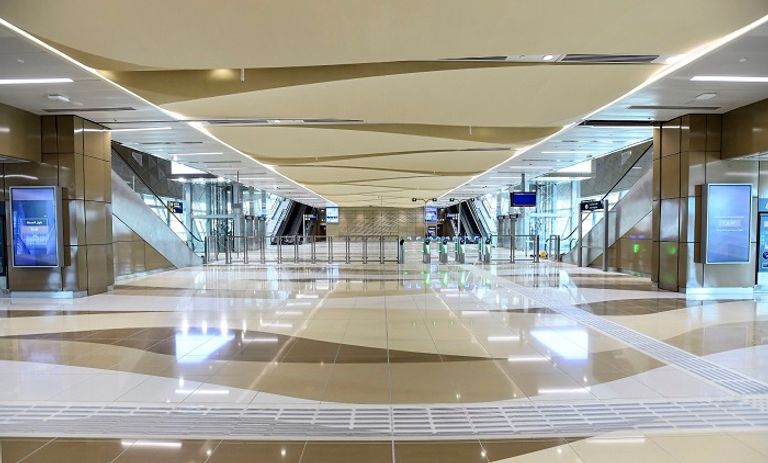 محطة تتبع مترو دبي