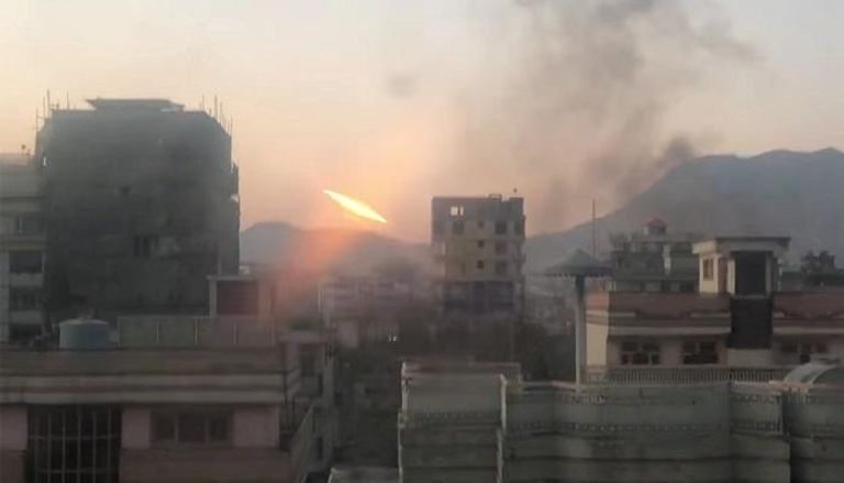 إطلاق الصواريخ في العاصمة الأفغانية كابول