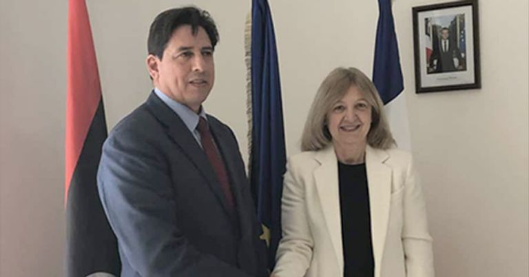 بياتريس دو هيلين سفيرة فرنسا لدى ليبيا - أرشيفية