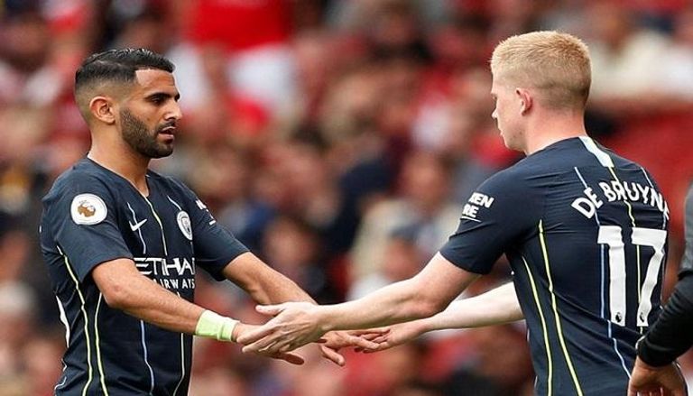 كيفن دي بروين ورياض محرز