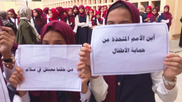 واقعة سابقة لضرب الطلاب في ليبيا