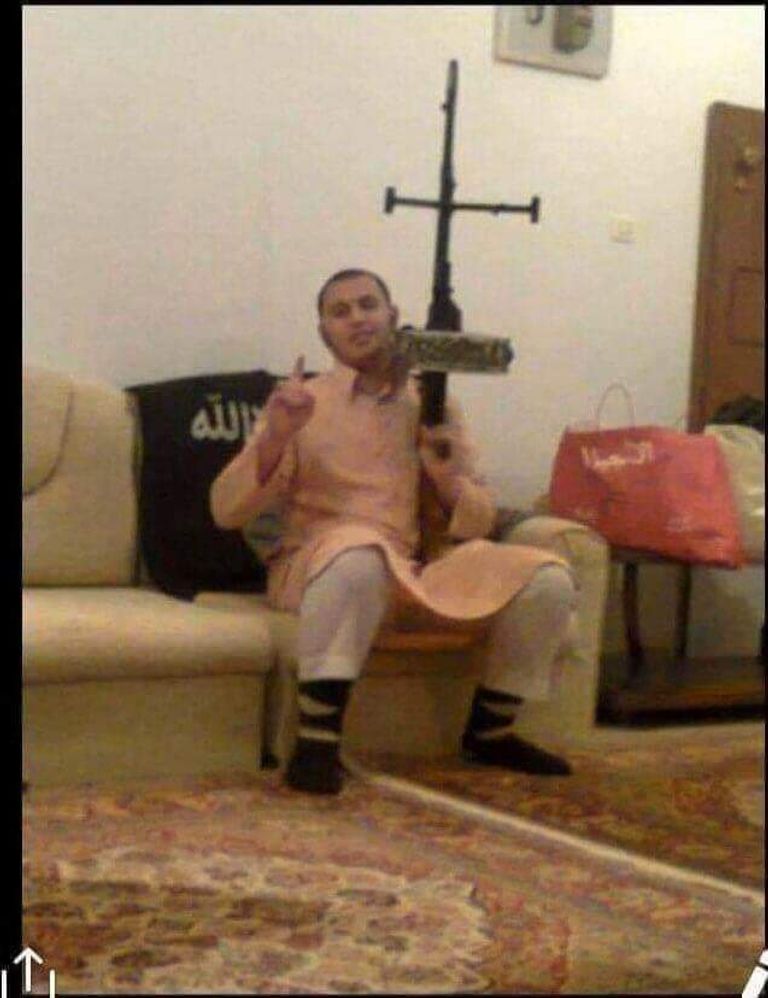 الإرهابي محمد إبراهيم بلعم الموالي لداعش - أرشيفية