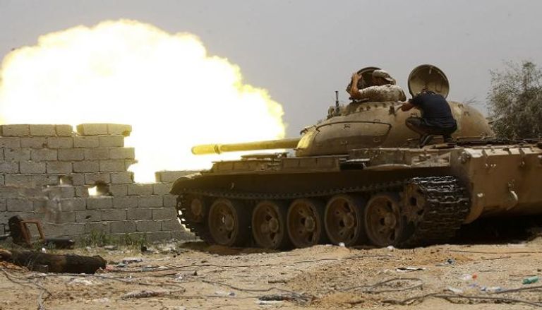 صورة أرشيفية للحرب الليبية
