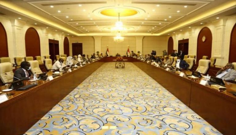 الاجتماع الأول لمجلس شركاء الحكم في السودان