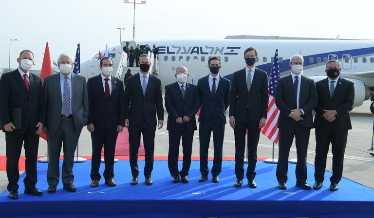 الطائرة الإسرائيلية المتوجهة للمغرب