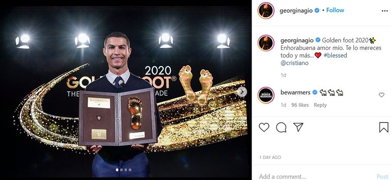 كريستيانو رونالدو وجورجينا رودريجيز