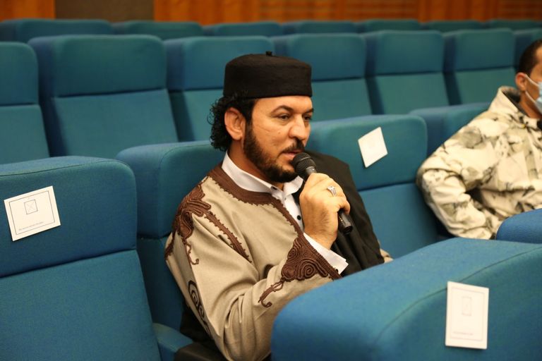 جانب من زيارة وفد الجنوب الليبي إلى القاهرة