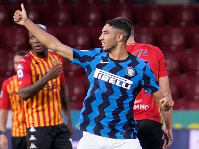 النجم أشرف حكيمي