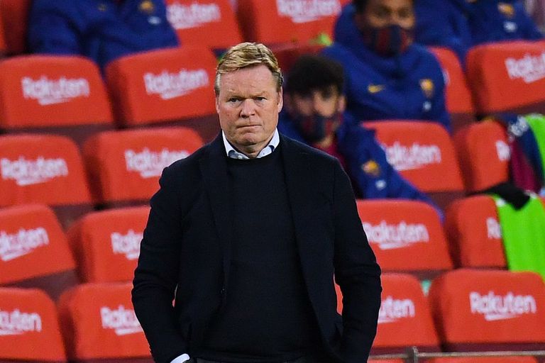 رونالد كومان مدرب برشلونة