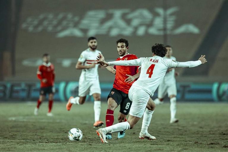 من مباراة الأهلي والزمالك الأخيرة