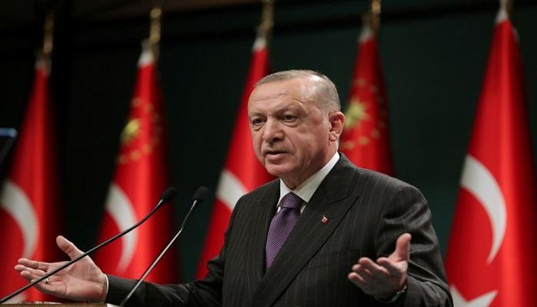 الرئيس التركي رجب أدروغان