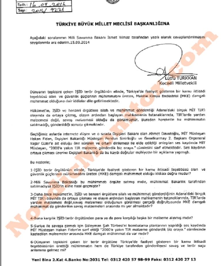 مستودعات الأسلحة التركية - نورديك مونيتور