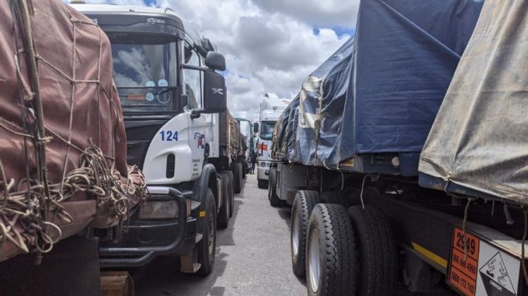 زحام عند المعبر الحدودي بين زيمبابوي وجنوب أفريقيا