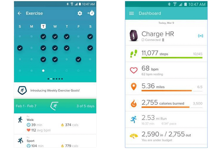تطبيق Fitbit متصفح Brave Privacy Browser