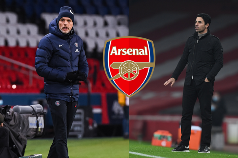 أرتيتا وتوخيل أرسنال وتشيلسي