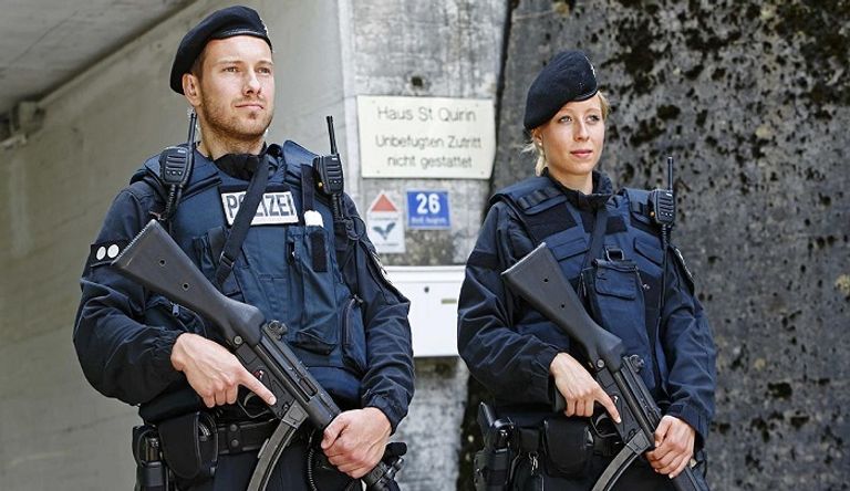 عناصر من الشرطة الألمانية - أرشيفية