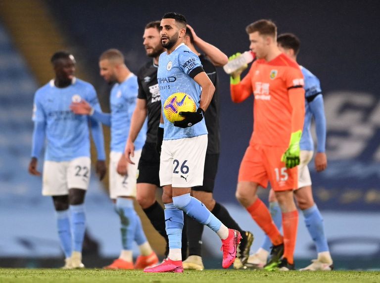 رياض محرز نجم فريق مانشستر سيتي رياض محرز نجم فريق مانشستر سيتي