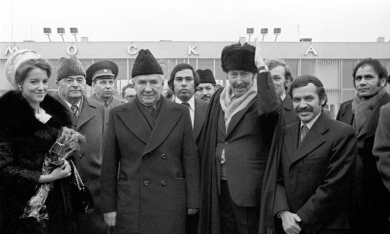 هواري بومدين في الاتحاد السوفياتي الرئيس الجزائري الراحل هواري بومدين - أرشيفية