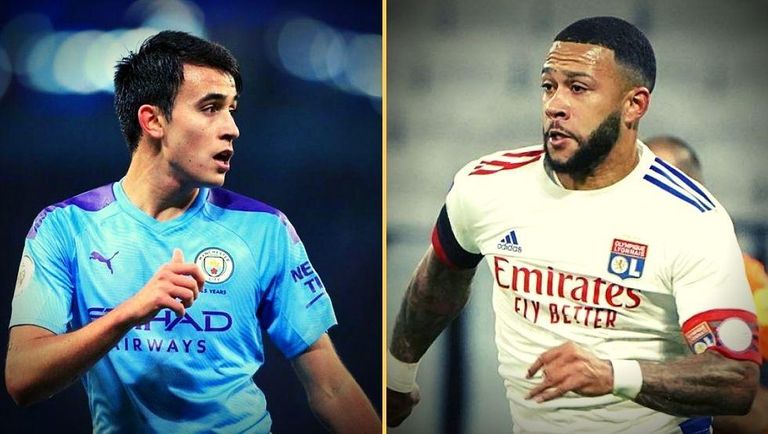 ديباي وجارسيا فريق برشلونة الإسباني