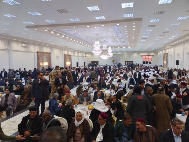 جانب من ملتقى القبائل الليبية في بنغازي