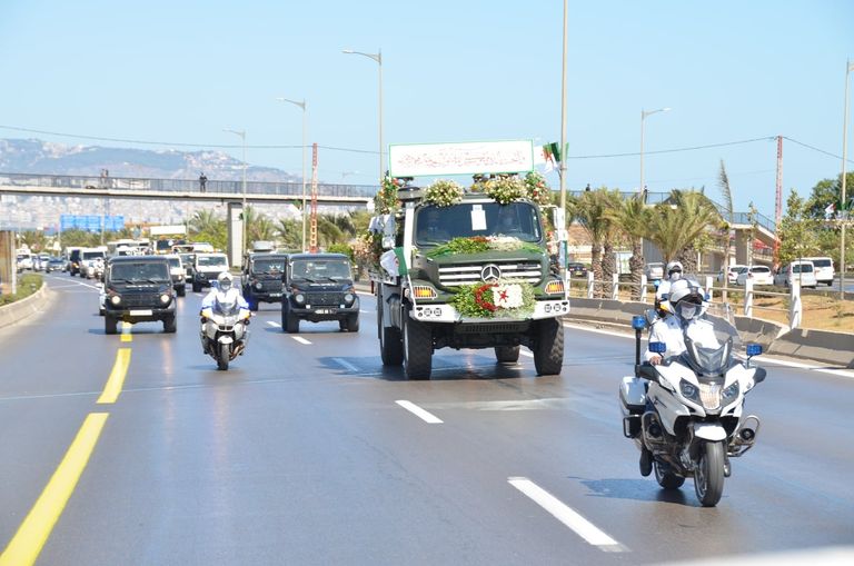 مراسم دفن رفات شهداء المقاومة الشعبية الجزائرية - أرشيفية