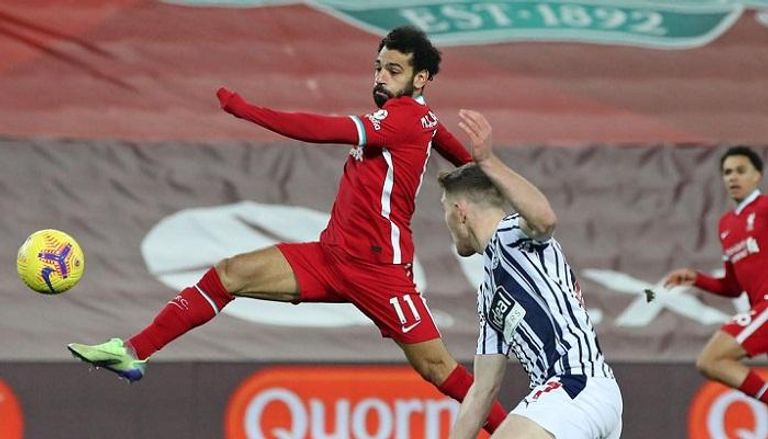 محمد صلاح ضد وست بروميتش في الدوري الإنجليزي