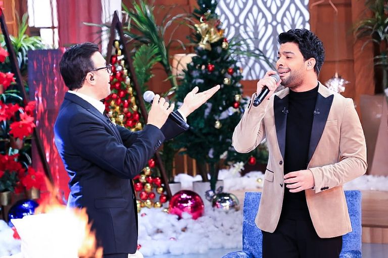 صابر الرباعي خلال الحلقة