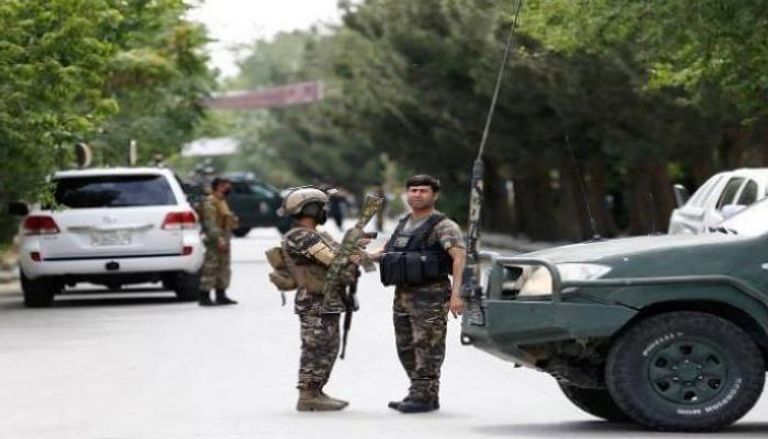 عناصر من الشرطة الأفغانية بالعاصمة كابول