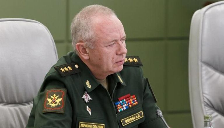  نائب وزير الدفاع الروسي ألكسندر فومين- أرشيفية