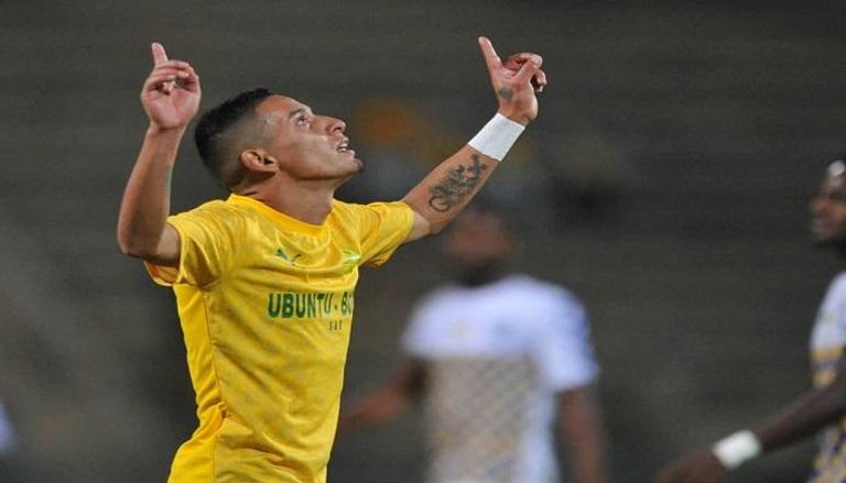 جاستون سيرينو لاعب ماميلودي صنداونز الجنوب أفريقي تركي آل الشيخ مالك نادي ألميريا