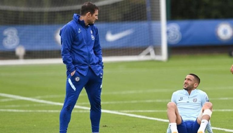 حكيم زياش وفرانك لامبارد