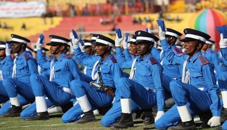 مجموعة من طلاب الشرطة السودانية- أرشيفية