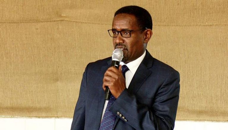 عمر حسين وزير الزراعة الإثيوبي