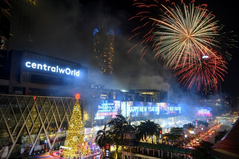 احتفالات تايلاند بليلة رأس السنة