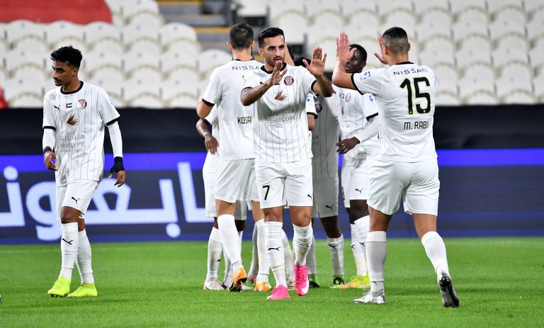 علي مبخوت لاعب الجزيرة العين - الجزيرة