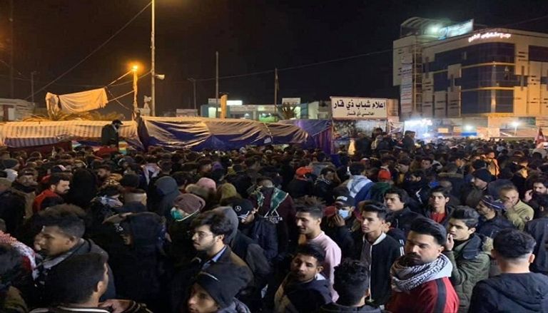 المتظاهرون العراقيون يرفضون حكومة علاوي