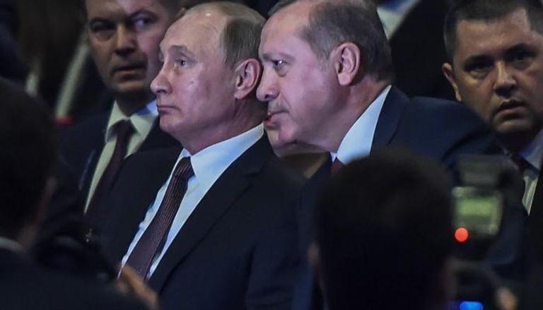 الرئيس الروسي ونظيره التركي خلال لقاء سابق - أرشيفية