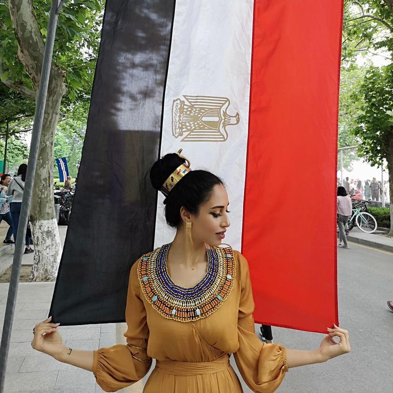 بسمة مصطفى فتاة مصرية رفضت مغادرة بكين