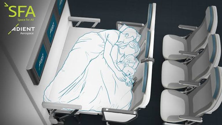 ابتكارات شركات الطيران في Aircraft Interiors Expo