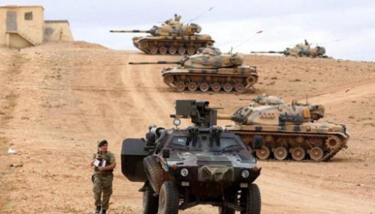 آليات تابعة للجيش التركي على الحدود السورية - أرشيفية